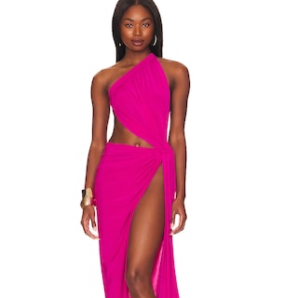 J.Angelique Disa Dress in Fuschia